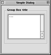 GroupBox Dialog